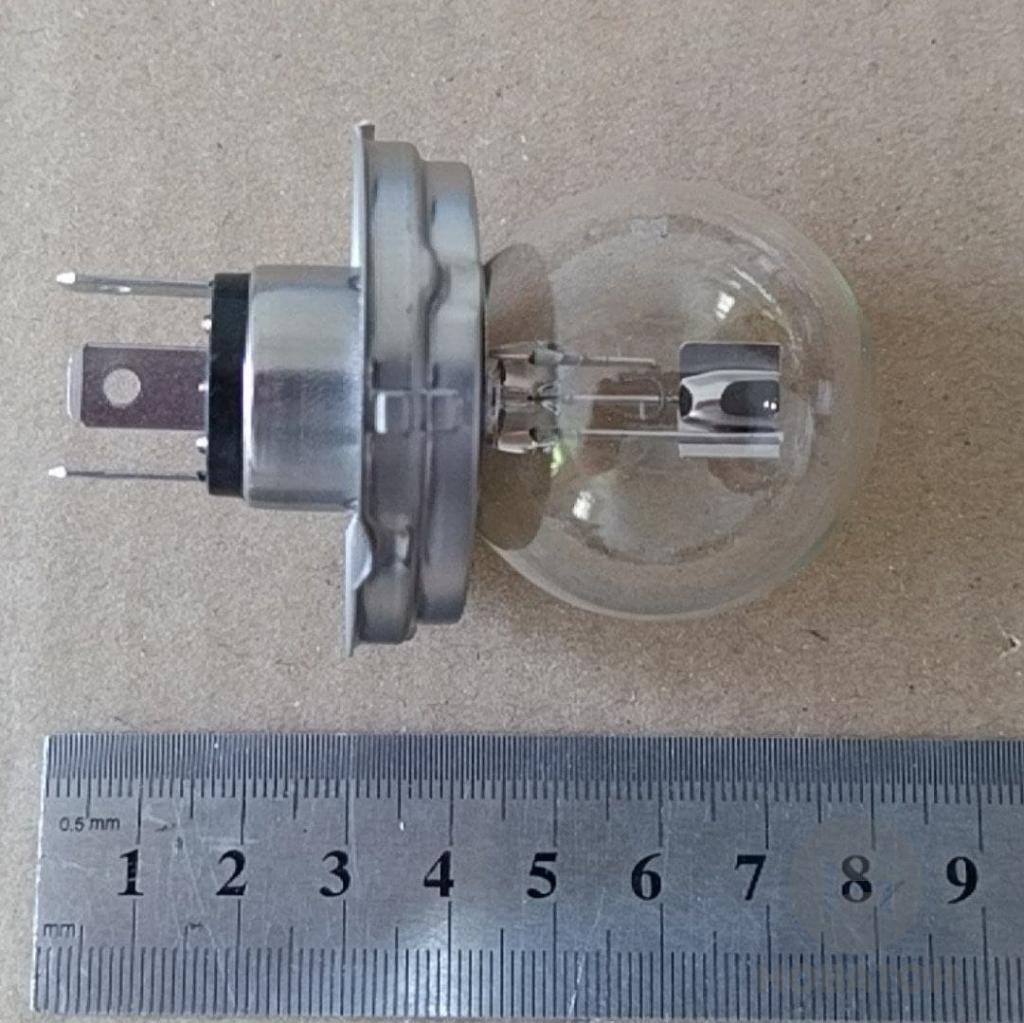 Лампа розжарювання R2 12V 45/40W P45t-41 STANDARD (вир-во Philips) PHILIPS 12620C1 - фото 2